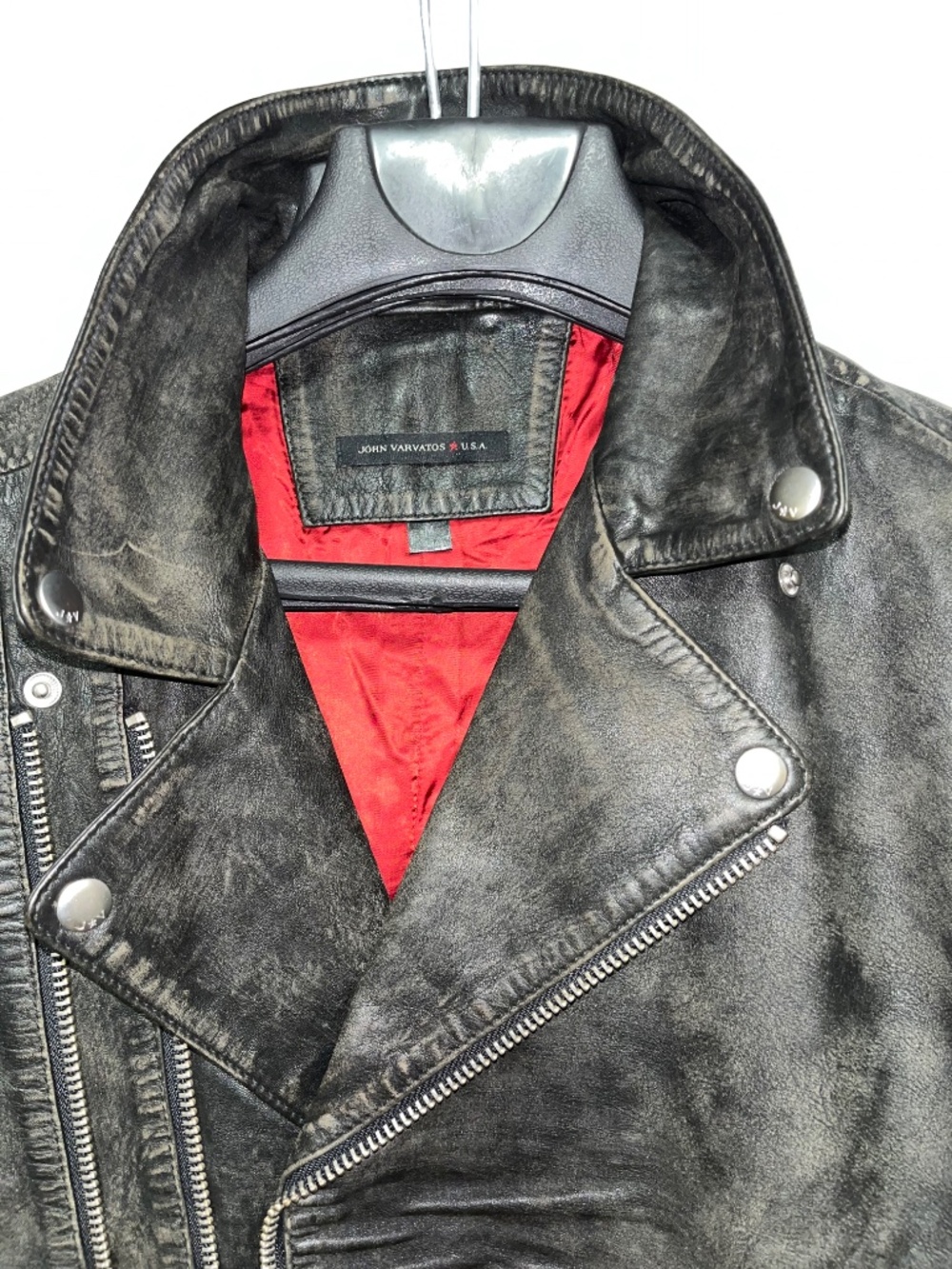 John Varvatos leather jacket - Picture 3 of 10